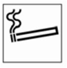 ISO規格による喫煙所標識