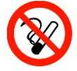 JIS規格による禁煙標識