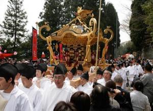 戸隠神社の式年大祭の写真