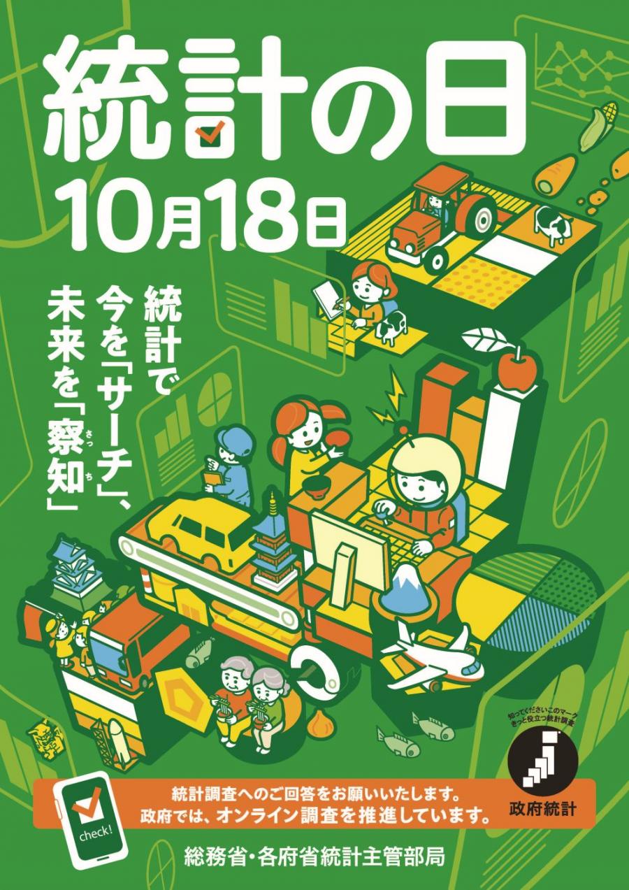 令和7年度統計の日ポスター