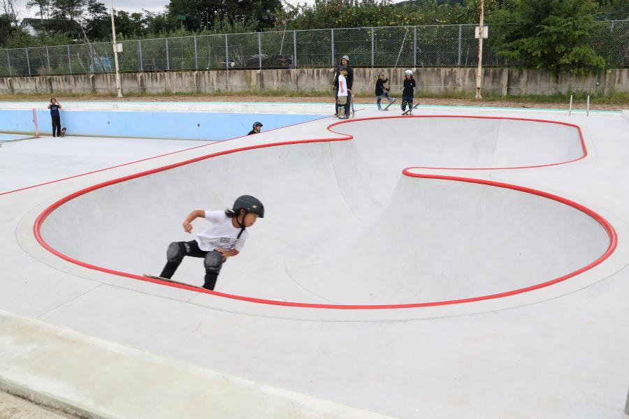 茶臼山スケートパークの写真