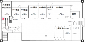 3階の平面図