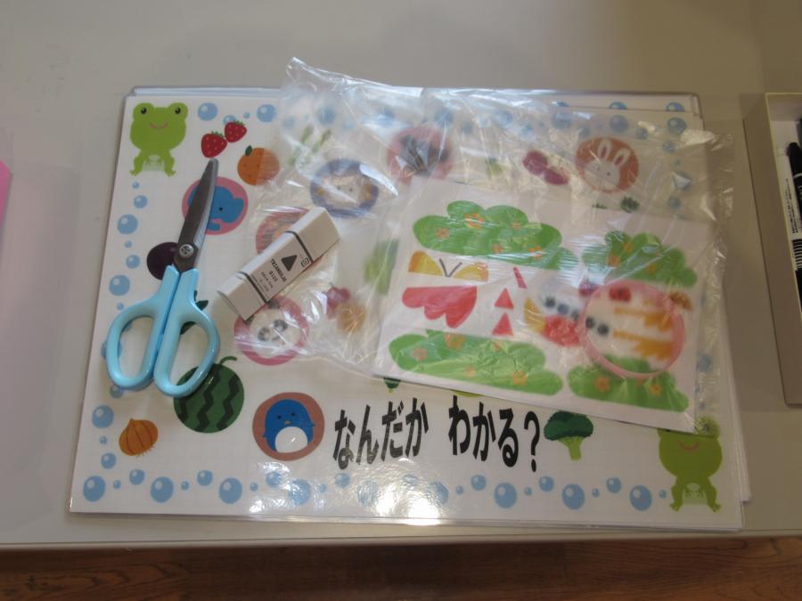 使う道具や材料の写真