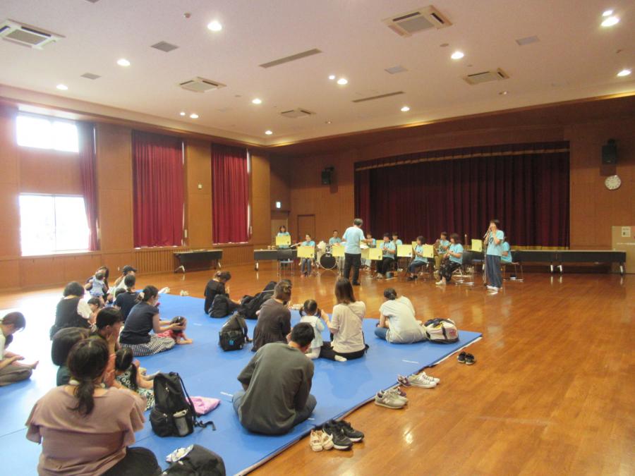 コンサートの会場の様子