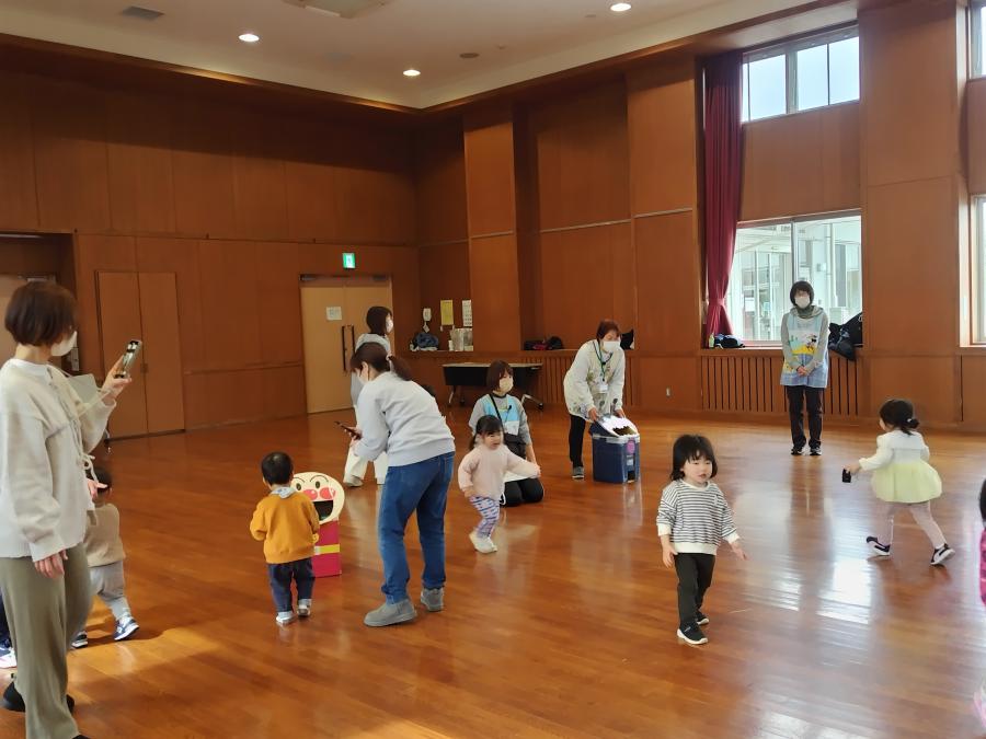 玉入れの様子