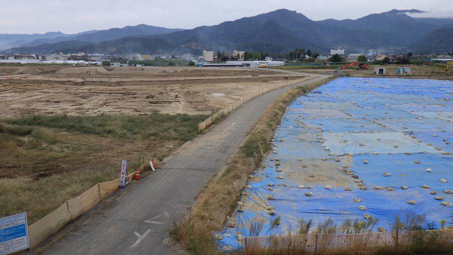 令和7年10月時点中央部の様子