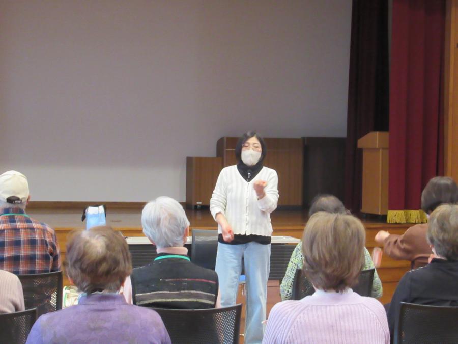 講師の原山さんの写真