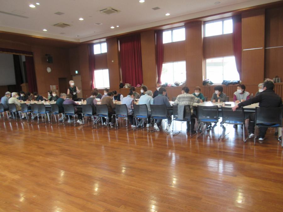 修了式の会場の様子