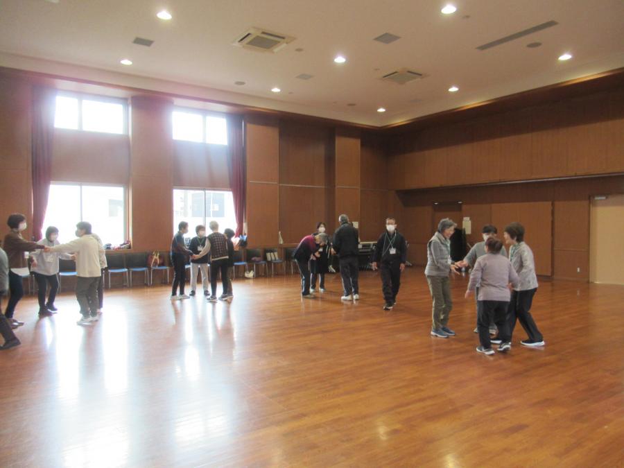 名前ゲームをしている様子