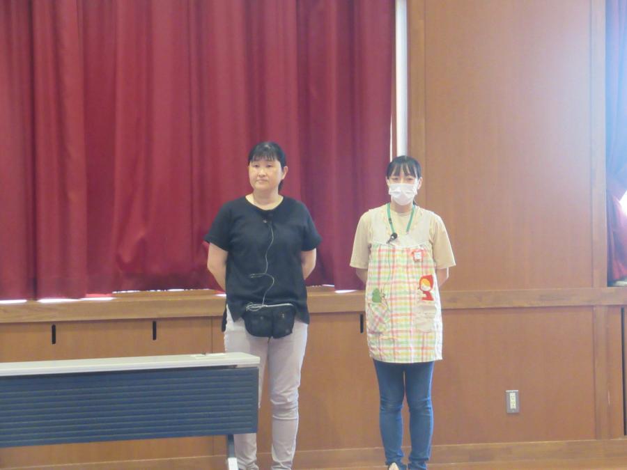 講師の二人の写真