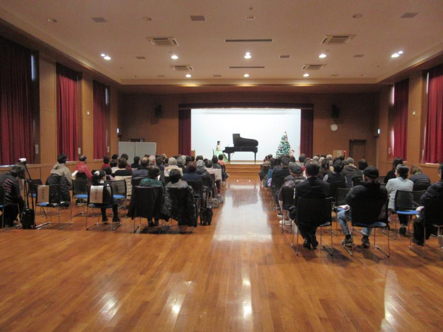 コンサートの会場の様子