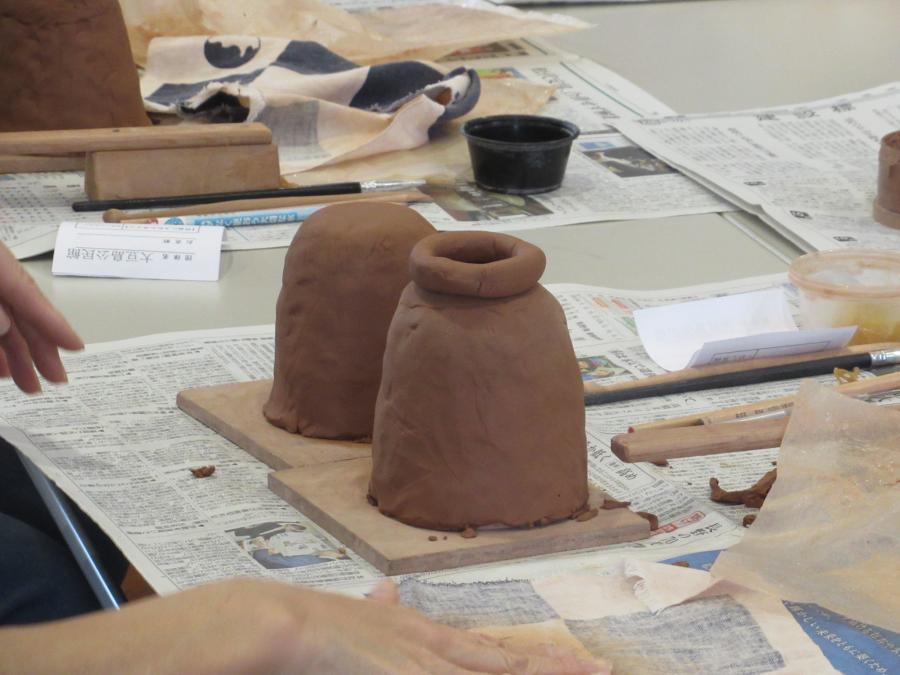 カップや湯飲みを作るところ