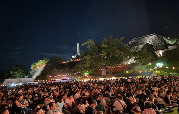 小江戸甲府の夏祭りの写真