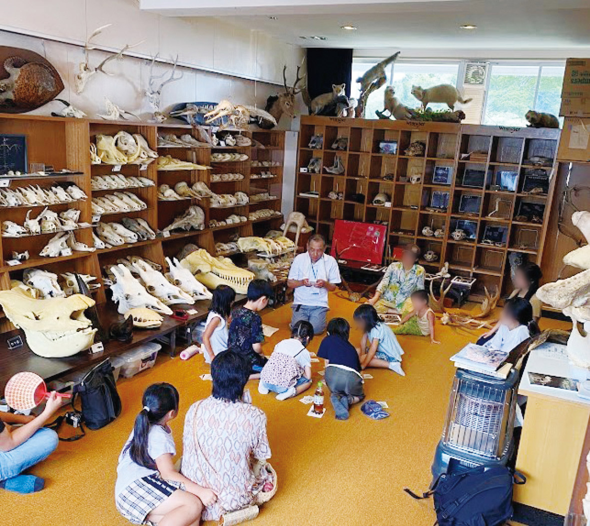 戸隠博物館夏まつりの様子の写真