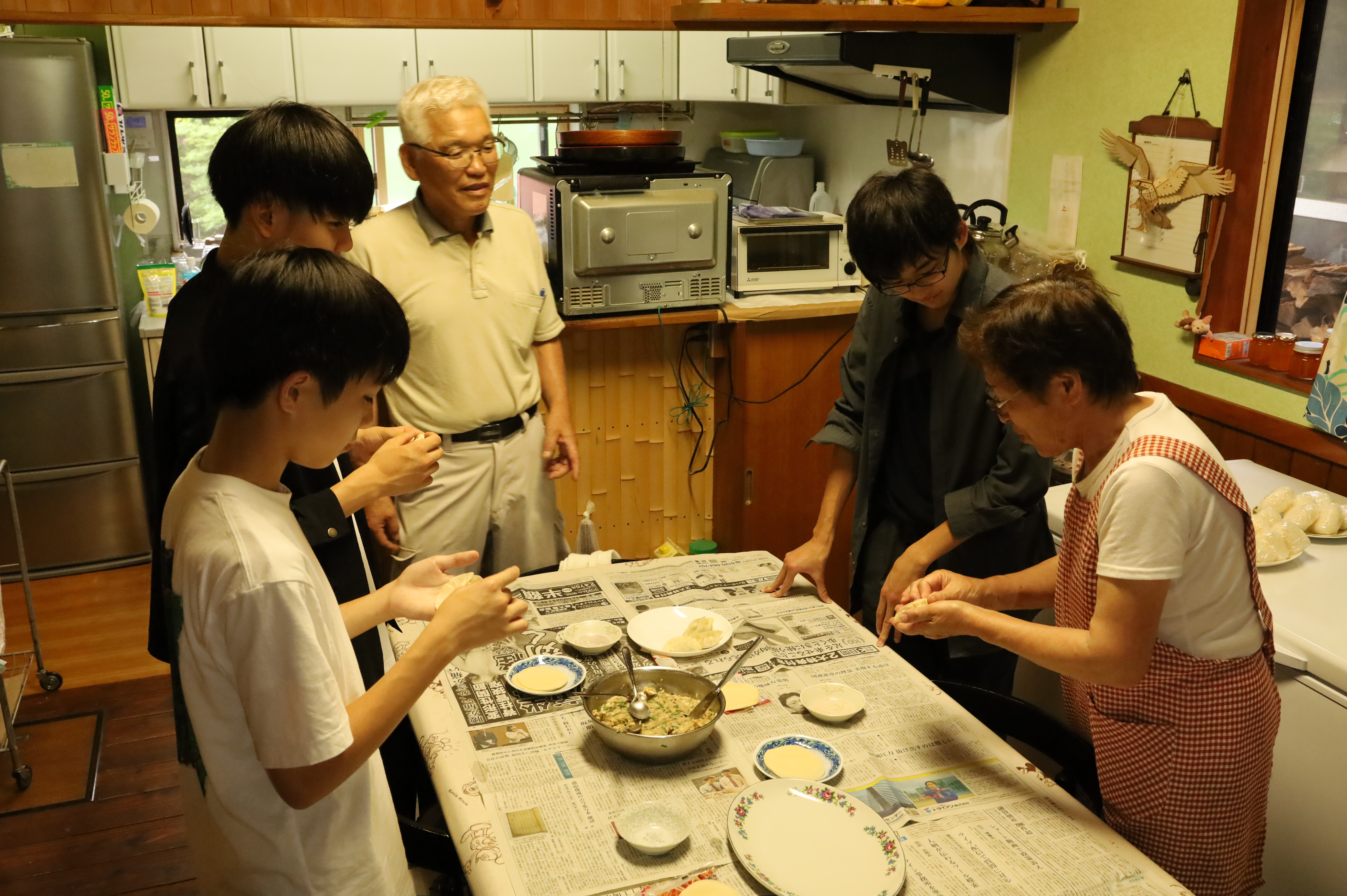 餃子作り