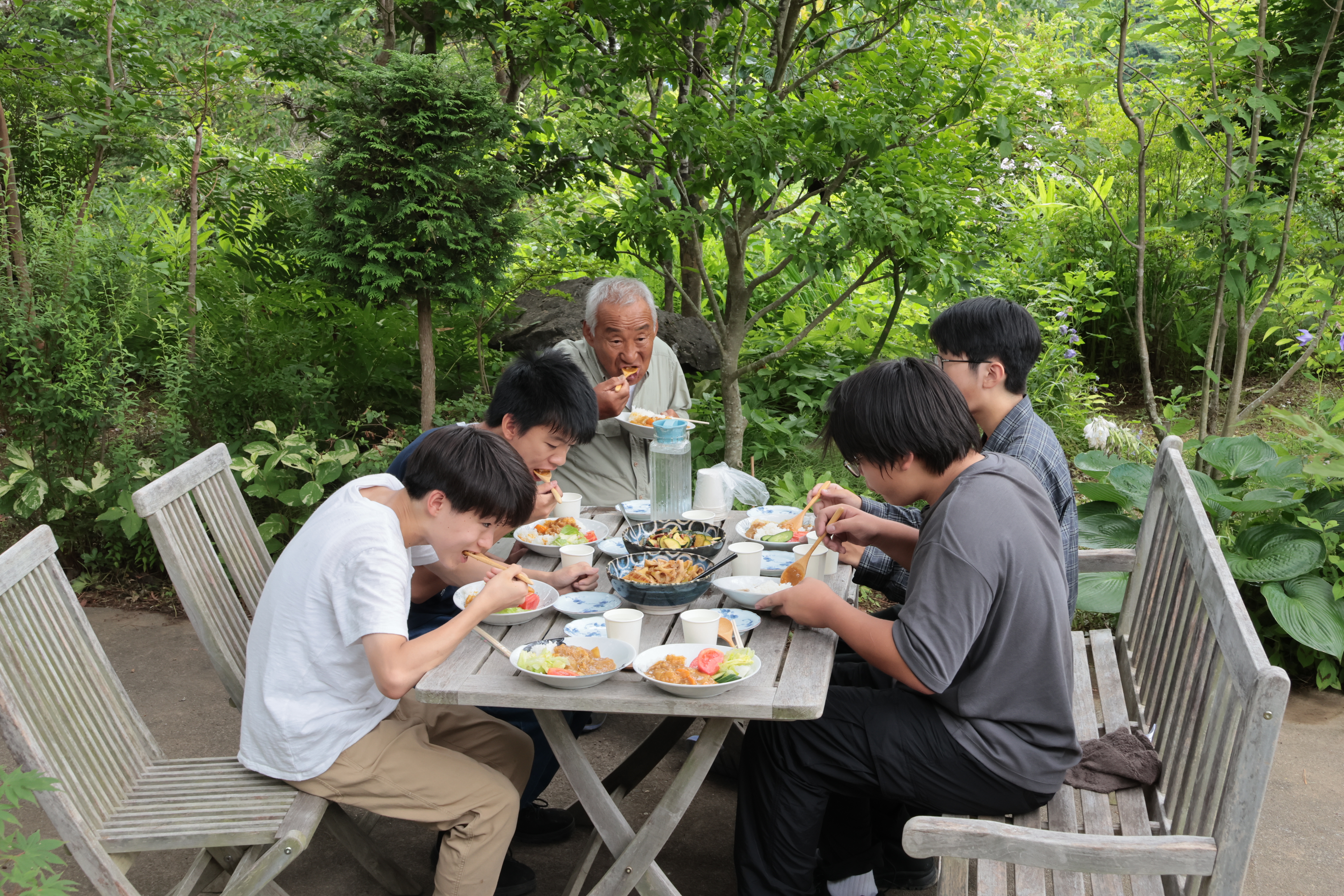 夕食