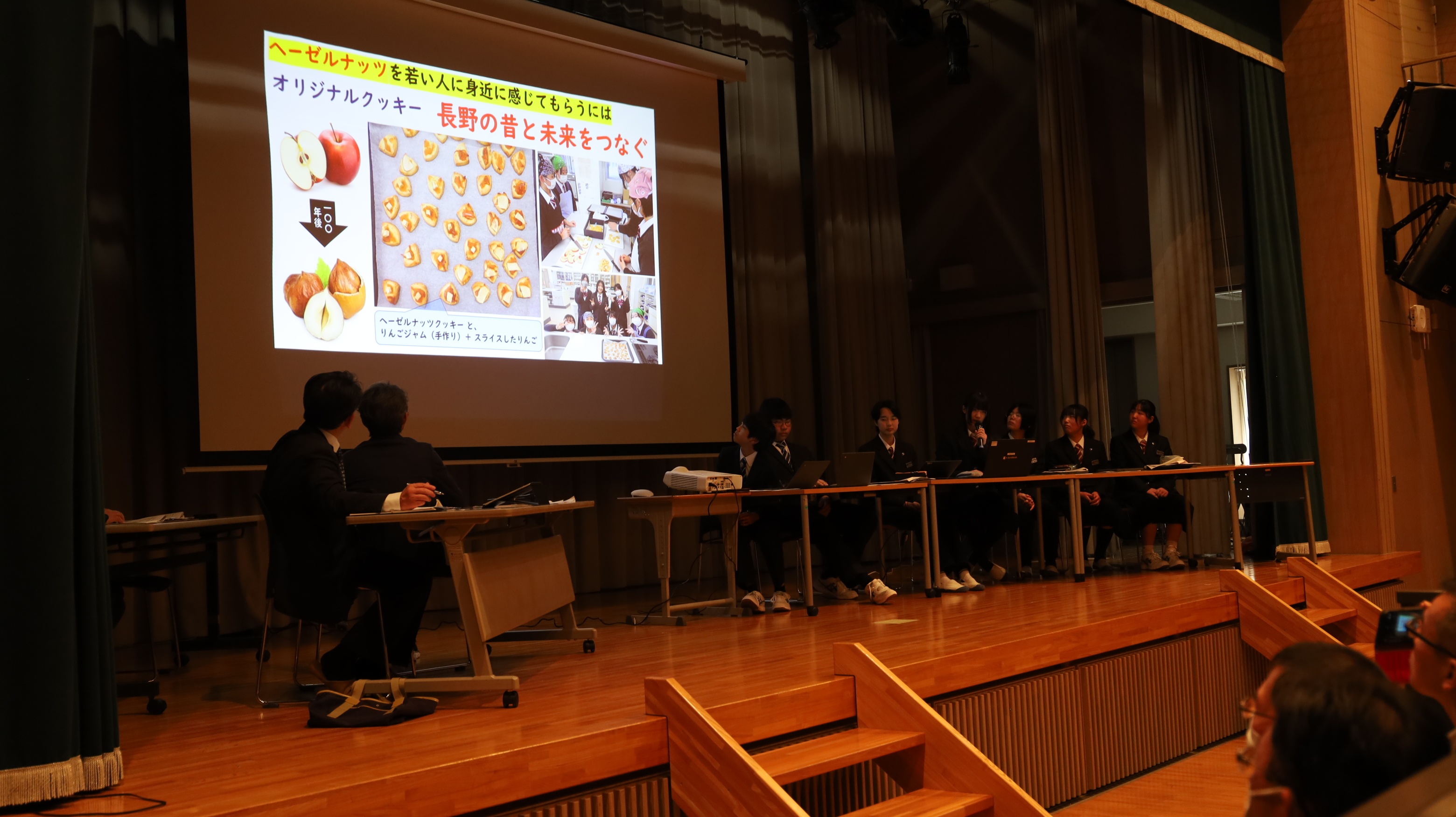 みどりの移動市長室070205ステージモニター