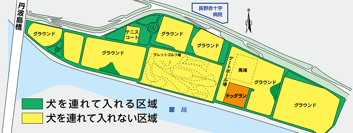 ドックランの地図