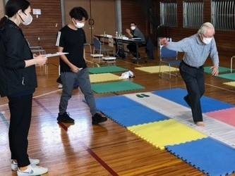 体力・健康チェックキャラバン＆体力測定の写真