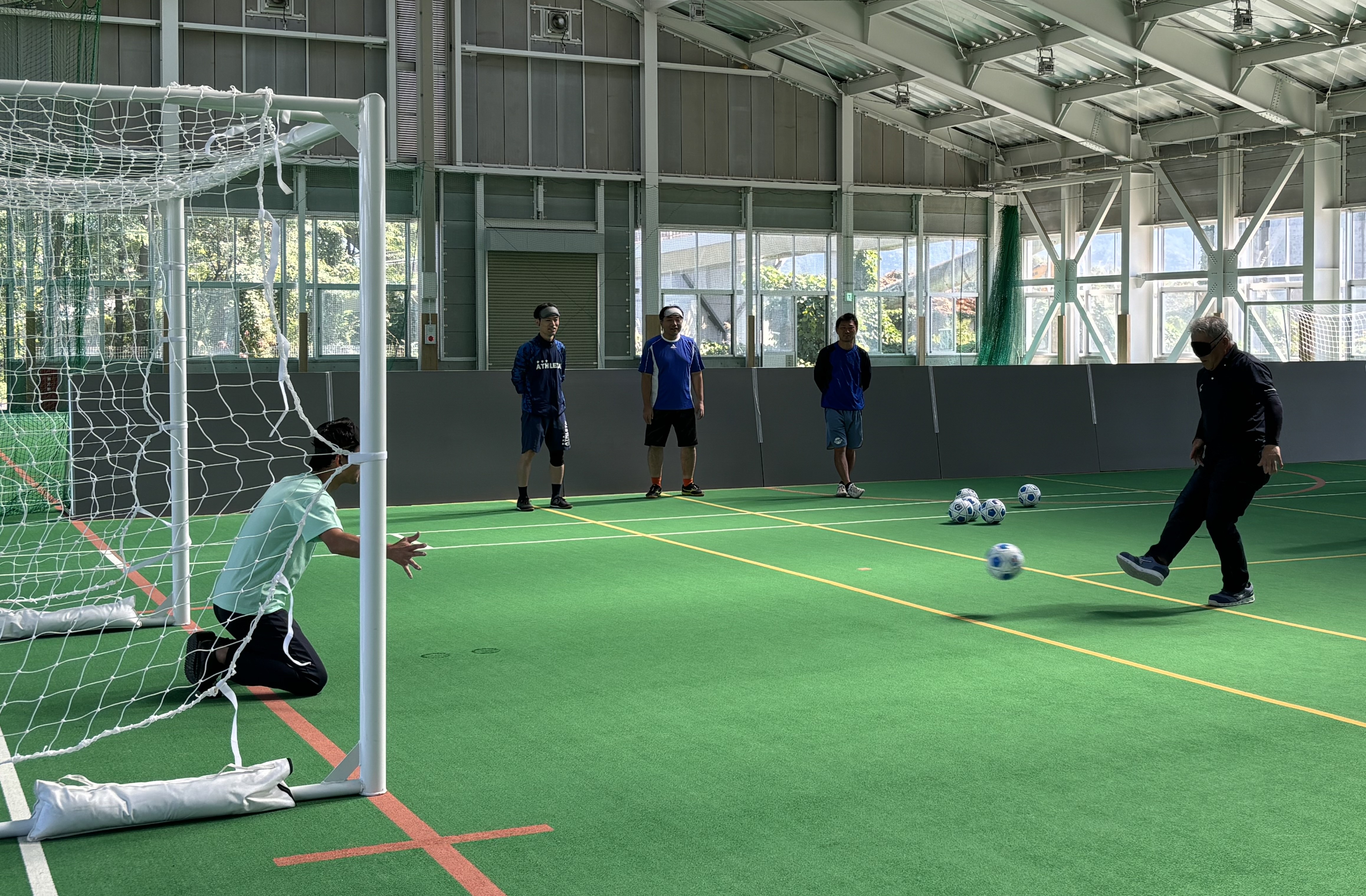 ブラインドサッカーⓇ体験会の写真