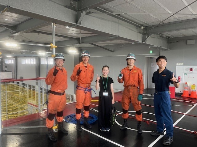 全国大会に出場する高度救助隊の皆さん