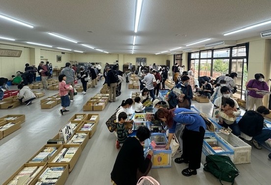 リサイクル本無料配布の写真