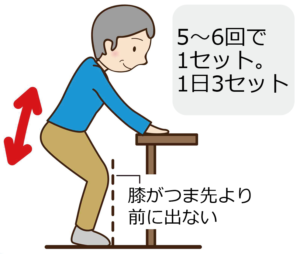 スクワット(筋力トレーニング)の図