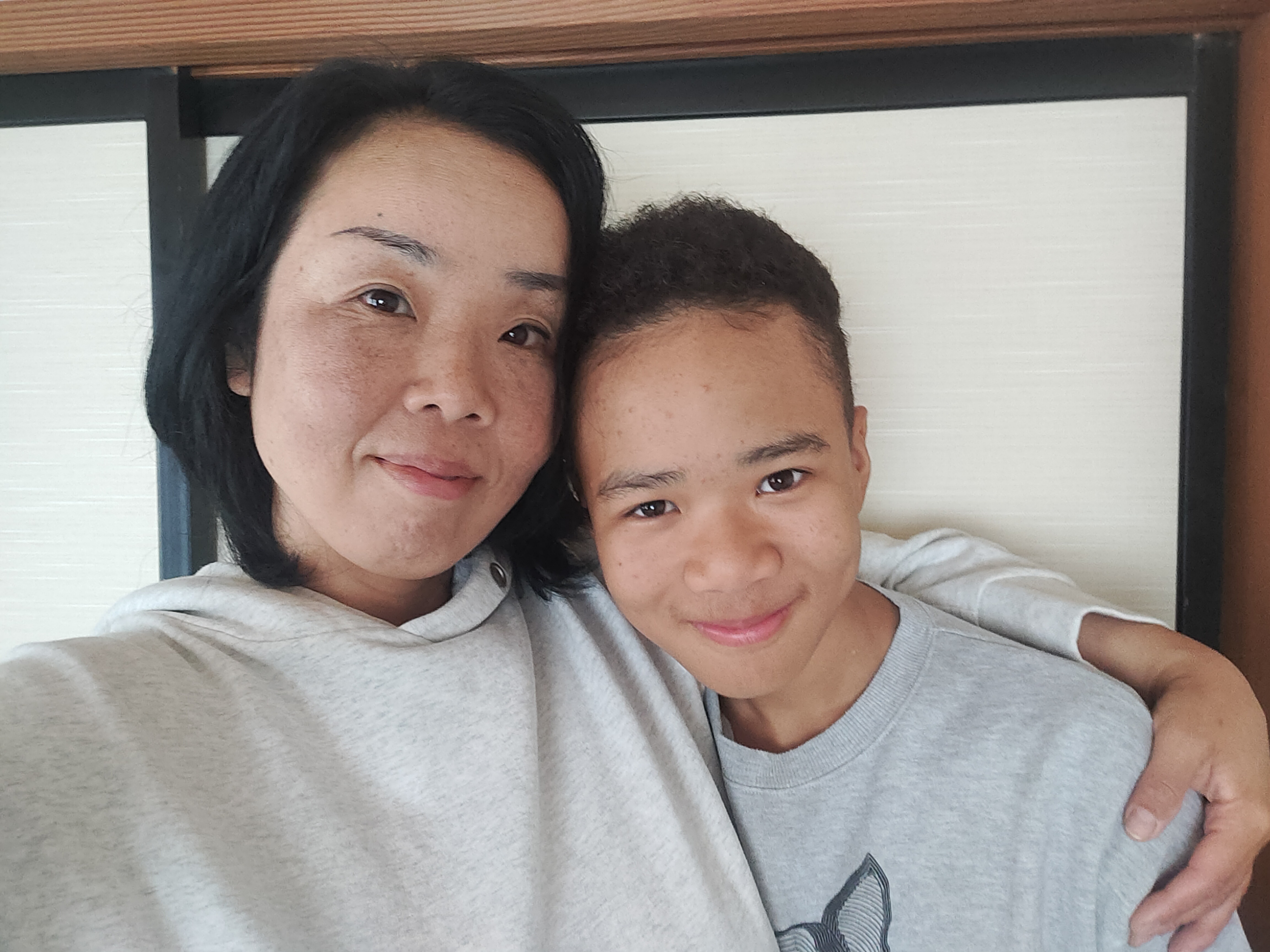 南澤大地さんとお母さん2