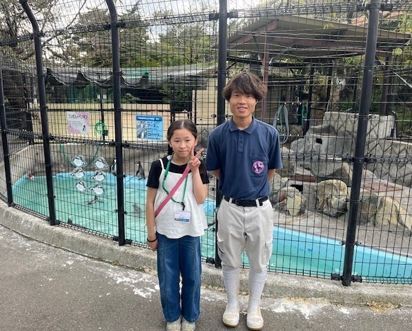 飼育係の山田さん