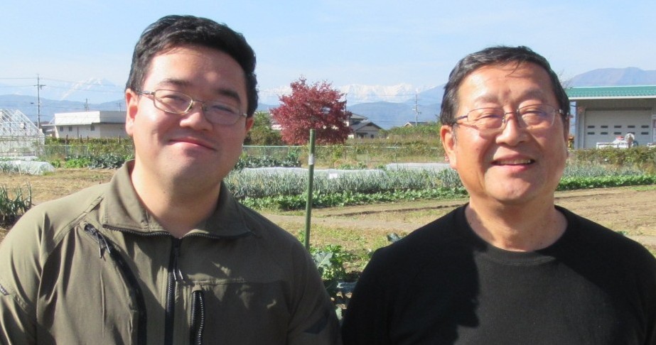 小林翔太さん、不二雄さんの写真