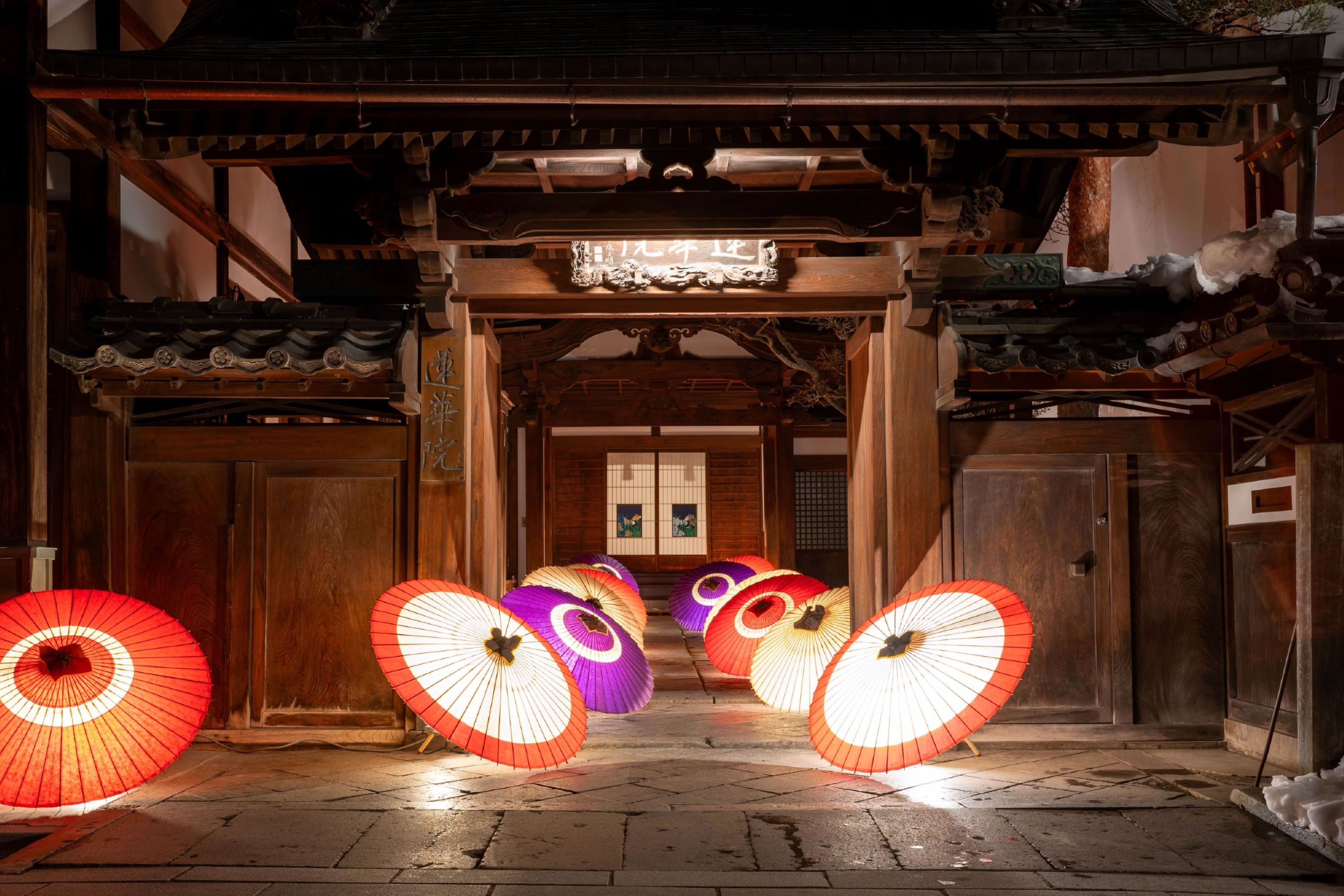 長野灯明まつりの写真