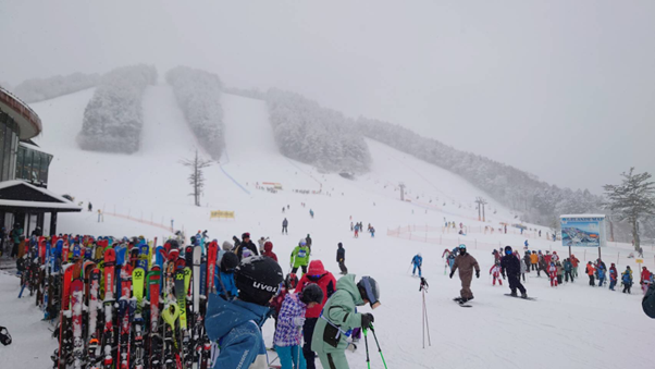 戸隠スキー場の様子2