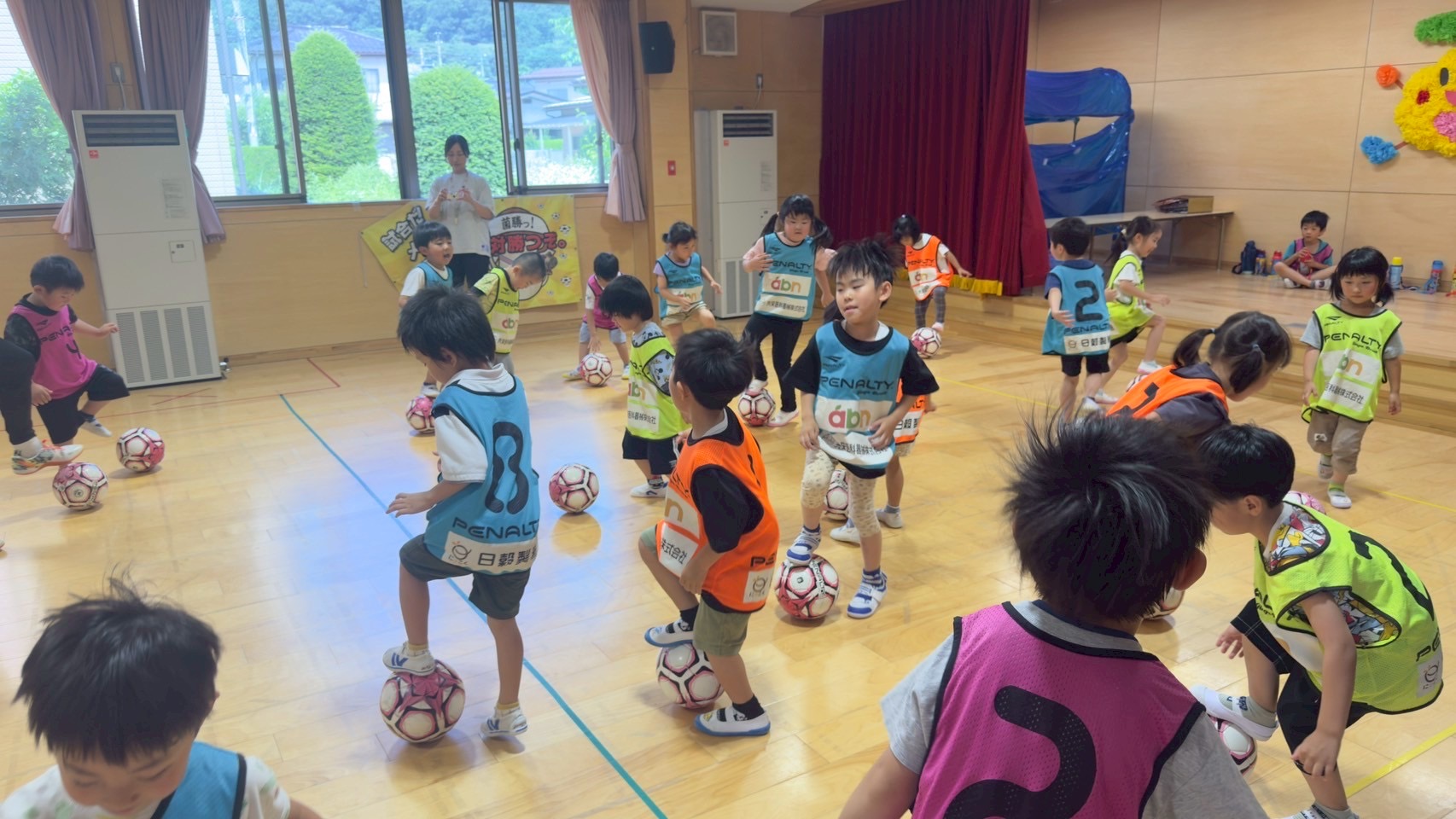 出張スポーツ交流事業の様子の写真