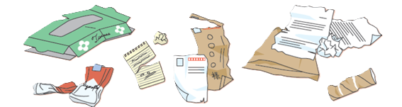 その他古紙の例