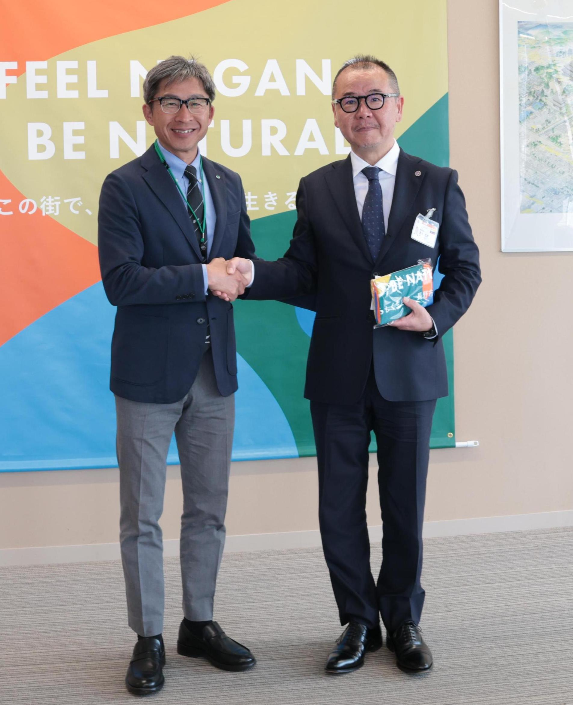 JICA海外協力隊市長表敬