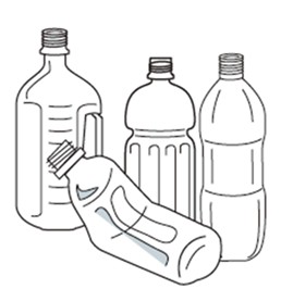 ペットボトルの図