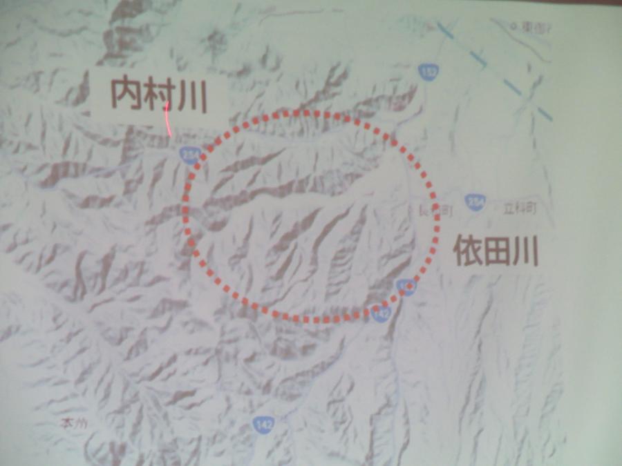 村上氏の地区の地図写真