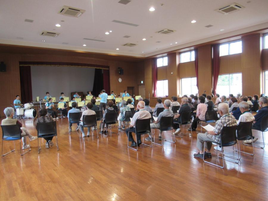 演奏風景と会場の様子
