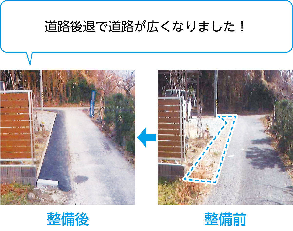 整備例の写真