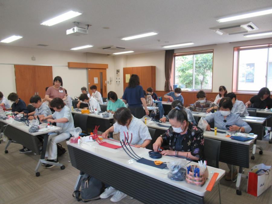 制作している様子
