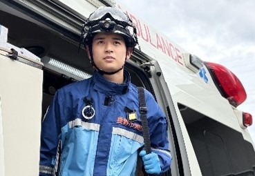 篠ノ井消防署更北分署富田消防主事の写真