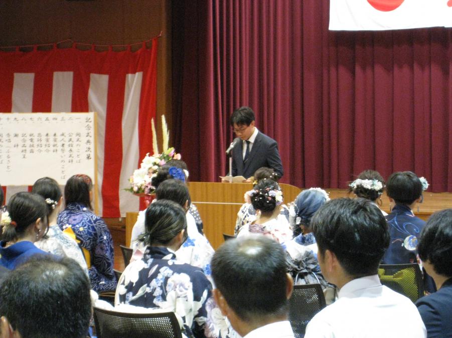 誓いの言葉の岩下さん