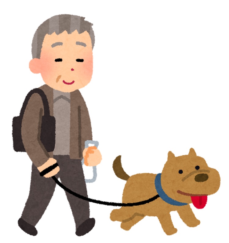 犬とのふれあい