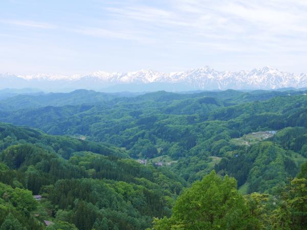 大望峠の遠景写真