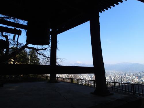 まちなみが望める往生寺