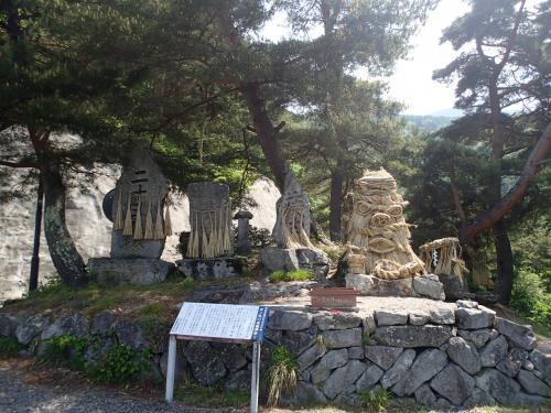 芦ノ尻道祖神の風景