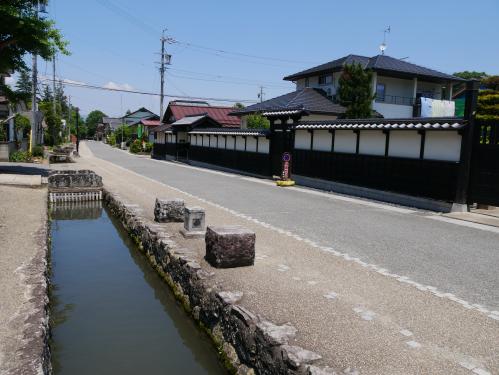 山寺常山邸の街並みの写真