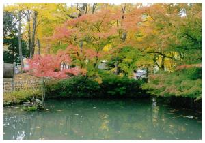 象山神社の庭園