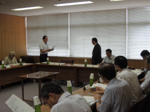 平成27年度第1回長野市歴史的風致維持向上協議会の様子1