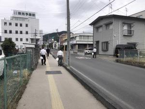 藤森建設工業株式会社のごみ拾いの写真